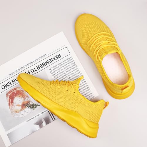 Image of Women's Tennis Running Walking Shoes Slip on Casual Non Slip Athletic Workout Gym Sneakers Fashion Lightweight Breathable Mesh Jogging Work Sports Outdoor Shoe