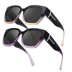 A09(2 Pack) Bluebrown+gradient Purple