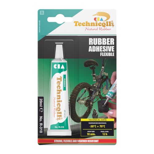 Technicqll Very Strong Adhesive Glue for Rubber Inner Tubes Hoses 20Ml