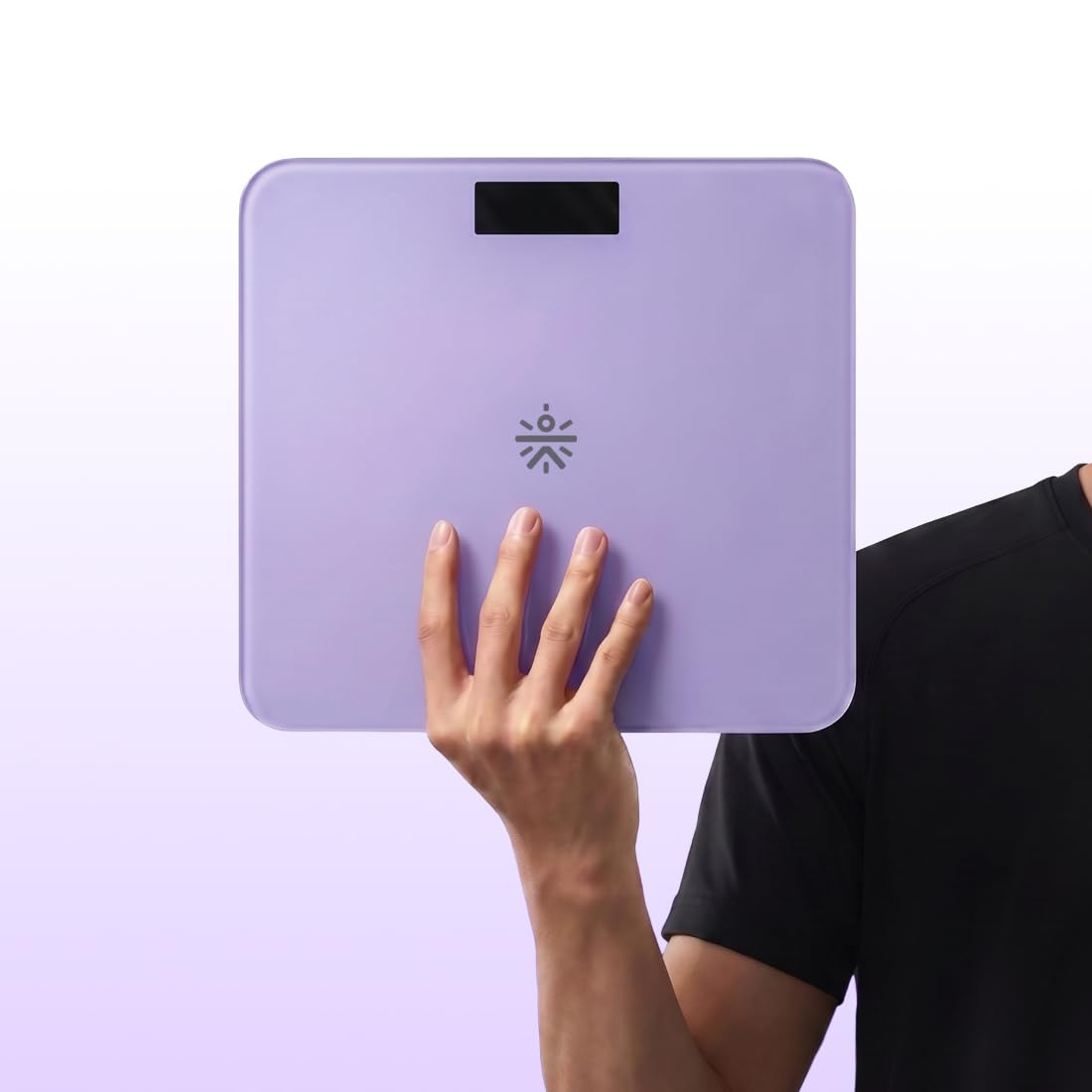 Cult Active body Weighing scale, LCD display, Weight Machine, 180 Kg, Batteries included, Tempered Glass Platform, Ideal for Home Use, Purple.-image-10