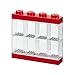 Produktbild Lego Minifigures Minifigure Display Case, Plastik, Rot