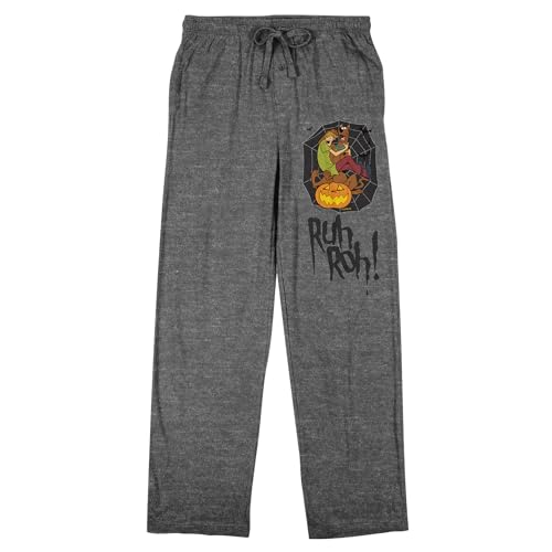 Scooby Doo Halloween Ruh-Roh! Men's Graphite Heather Sleep Pants
