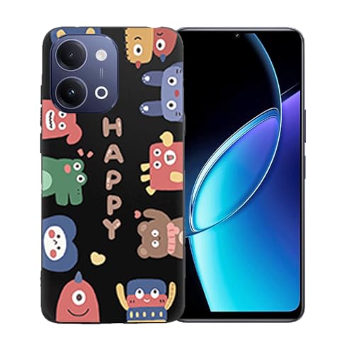 CongJiaLingXi�J�o�[�K�p ��Vivo Y60 V2559A (6.74")�A�_�炩���V���R�[���P�[�X�̏_��ȃo���p�[�h�Ռ�TPU�ی�?�̂���,LLM45