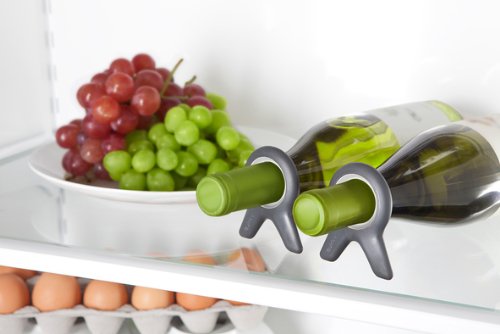 Quirky Vine Wine Bottle Stabilizer and Storage Stand (Set of 2)