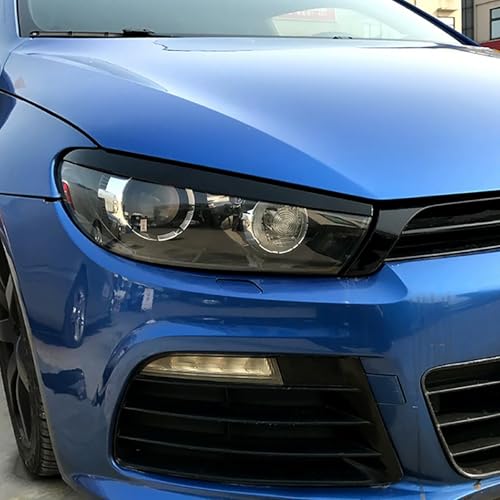 Garniture phares VW Scirocco 2009-2017 adhésive aspect carbone anti-UV