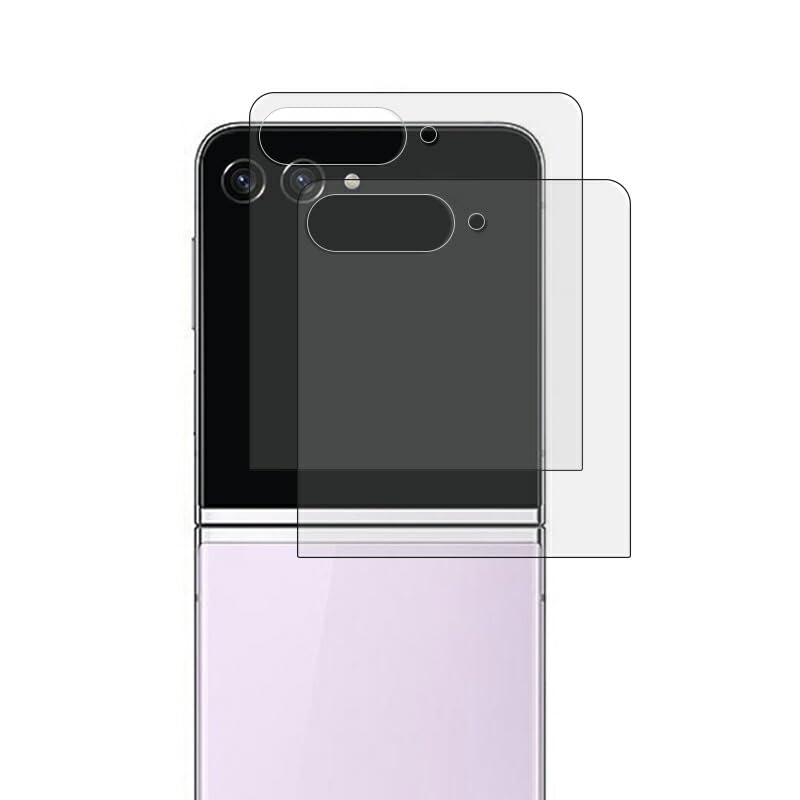 Amazon | CYBERGARAGE・For Galaxy Z Flip7 強化ガラス サブ