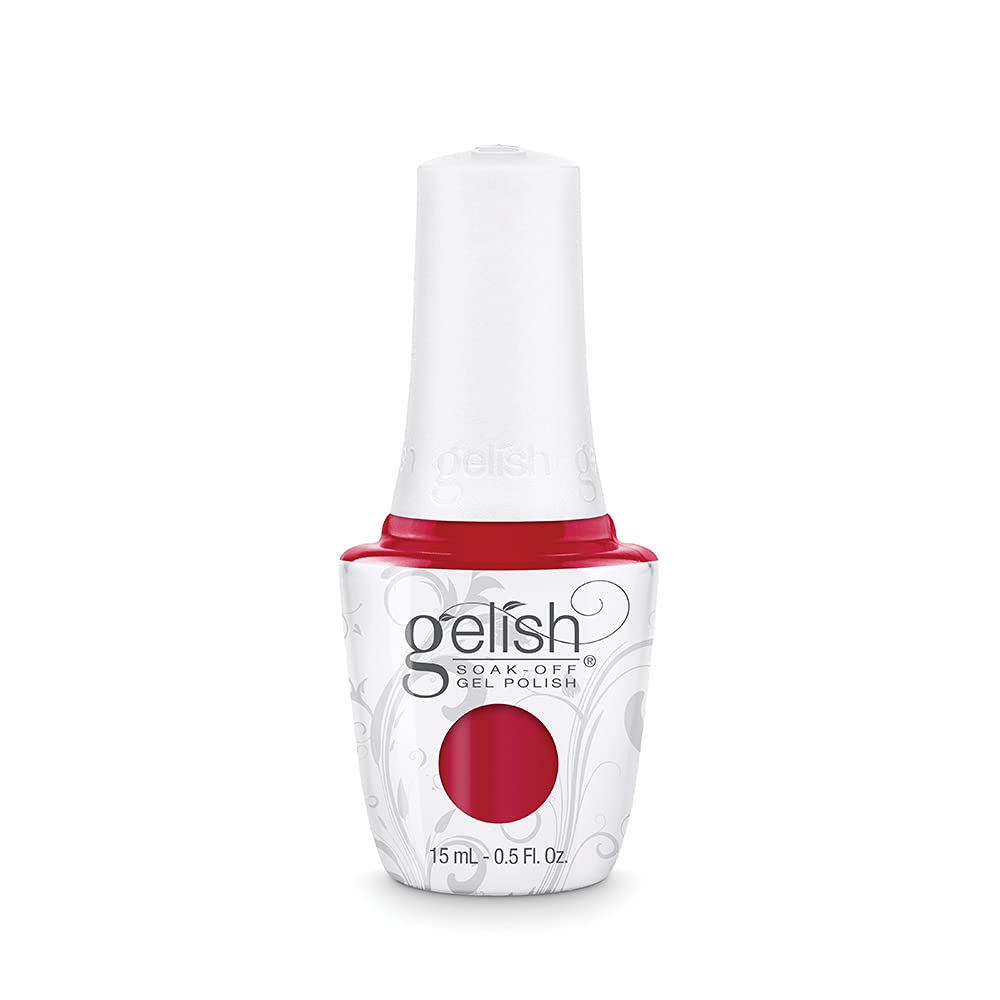 Gelish15ml Soak Off Gel Polish, Long-Lasting, Vibrant Color, Professional Quality, High Shine, Chip-Resistant (Scandalous)
