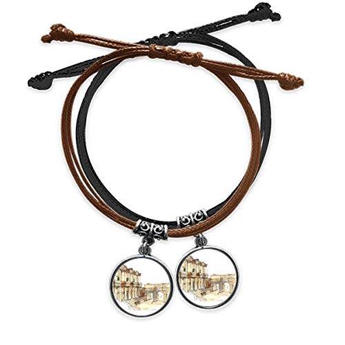 Bracelet Éphèse Izmir Turquie en cuir pour look voyageur