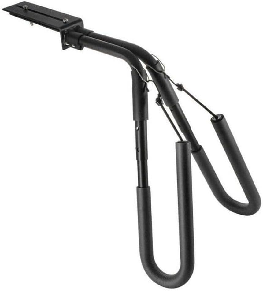 Aluminum Motorcycle Surfboard Rack | Weight Easy Install & Foam Covered Arms | Rust-Free Carrier for Motor Bikes & Mopeds | Fits Seat Posts | Outdoor Adventure Accessori