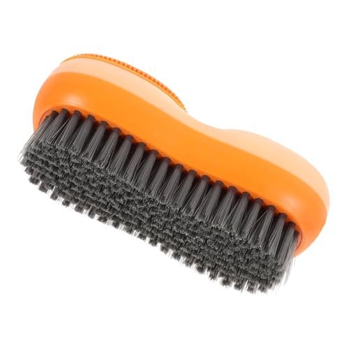 SEWOART Cepillo De Limpiador De Lavadora Cepillo De Fregar Productos Limpiador De Baños Cepillo De Lavandería Fregadero Fuerza Cepillo De Limpieza Suave Escoba Lechada Paso Orange