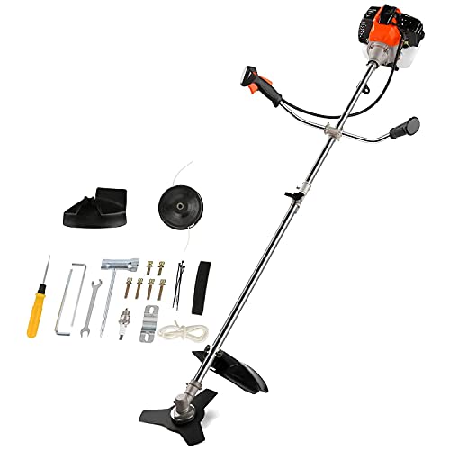 Coupe-herbe sans fil 42,7 cm avec 2 têtes de coupe