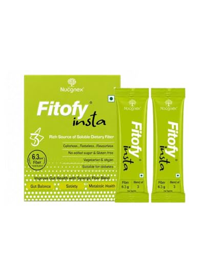 Image of Nucgnex Fitofy Insta, Instant Fiber Sachets, 30 Sachets x 7g (210g)