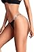 Avidlove Rhinestone Strap Thong Lace Cheeky Underwear for Women Sexy Panties 1 Pack S Black