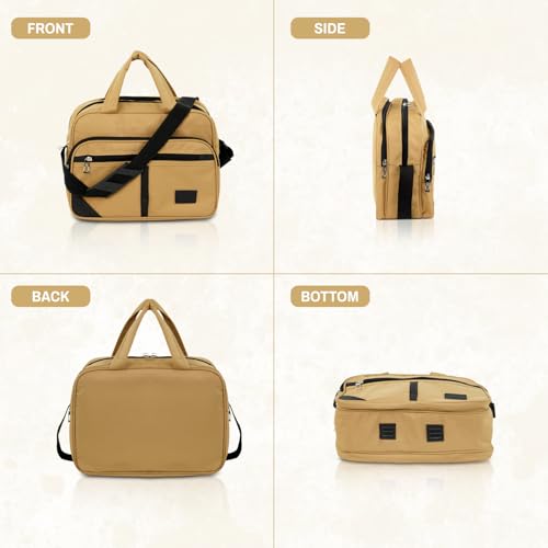 Image of DAHSHA Stylish Nylon Small Sling Cross Body Travel Bag for Business Office Messenger One Side Shoulder Carry Handbag Bag For Men & Women (35 x 18 x 25 Cm)