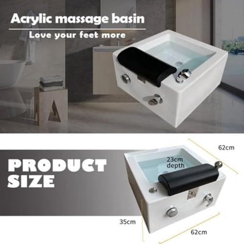 Masajeador para pies con spa y masaje relajante miniatura 3