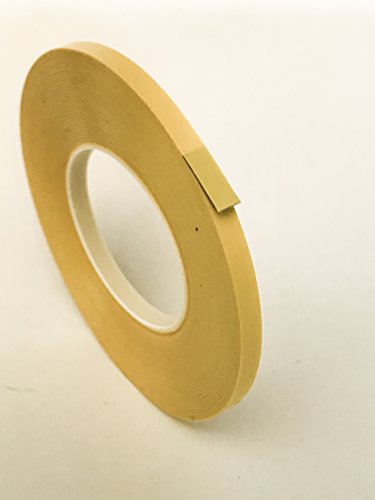 Tape 1/8'' 3 mm Yellow Matte (2 Pack) Chart Tape/Whiteboard Gridding Tape/Artist Tape/Model Hobby Tape/Dry Eraser Board Tape