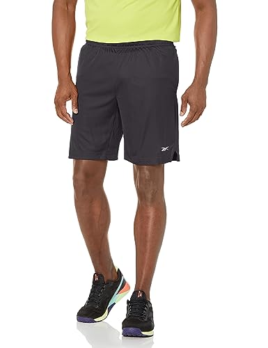 Short de training Reebok noir taille S pour entraînement homme