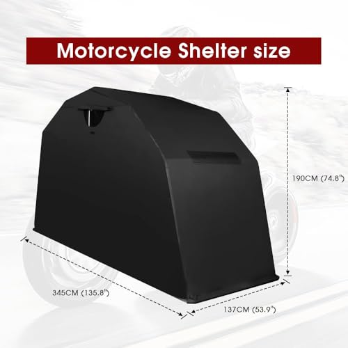 PROEZE Heavy Duty Motorcycle Shelter