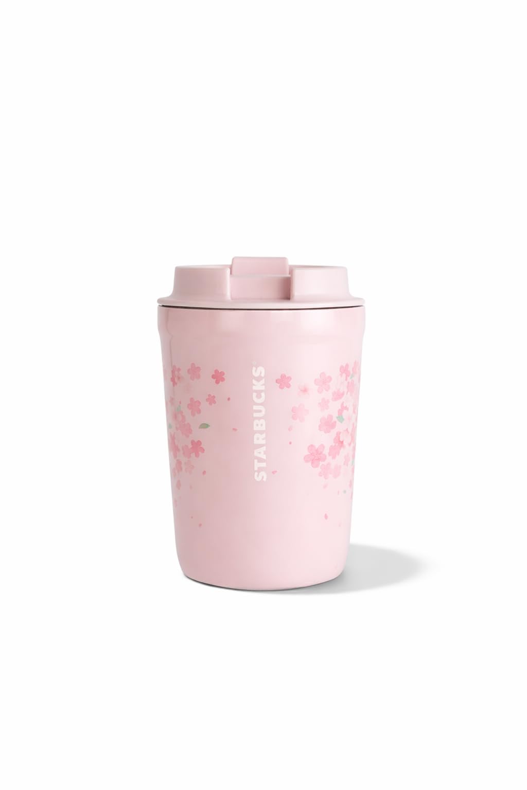 Cherry Blossom 2026 Stainless Steel Tumbler 12 oz - Pink Coffee Cup for Hot & Cold Drinks