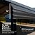 FILLOSLOV 20x20FT Metal Carport with Vertical Roof. All-Weather Galvanized Steel Frame. Heavy Duty Carport with Reinforced Base & Portable Outdoor Shelter Canopy for Cars, Trucks & RVs