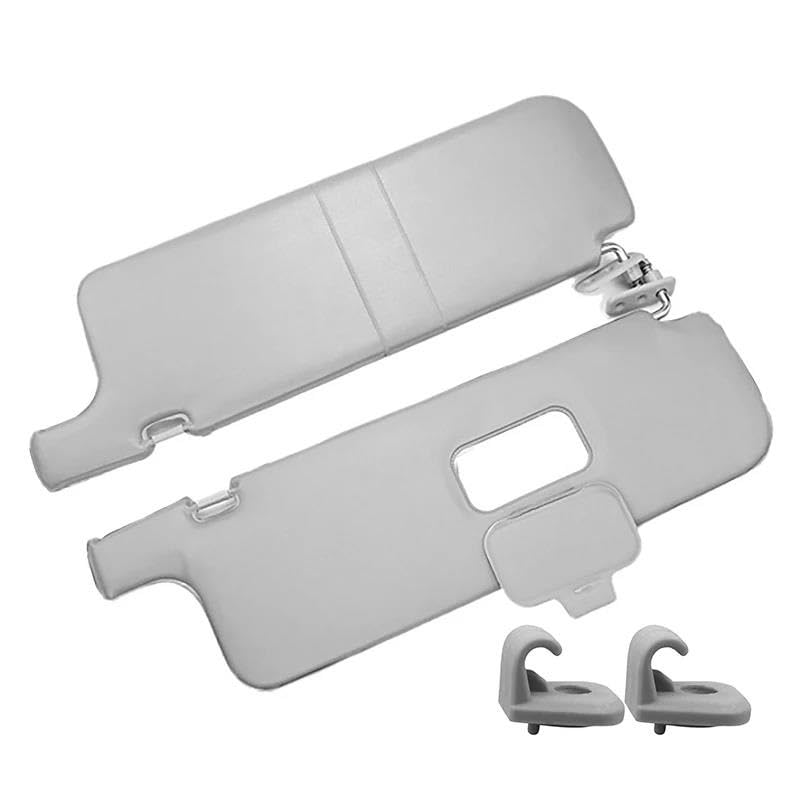 Tendine Parasole Auto Anteriore L + R Interno Parasole Visiera con Gancio Clip per Mitsubishi per Pajero per Montero per Shogun MKII V31 V32 V33 Parasole Parabrezza