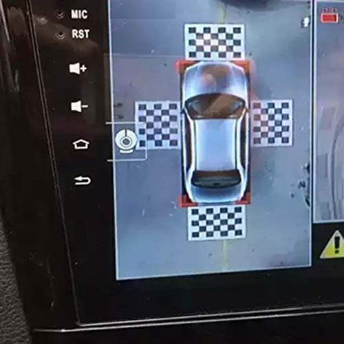 4Pcs Stoffe Kalibrierung Tuch für 360 Grad Umgebung Panorama DVR System mit Perspektive