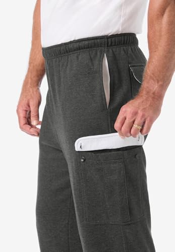 KingSize Men's Big & Tall Tall Thermal-Lined Cargo Pants4