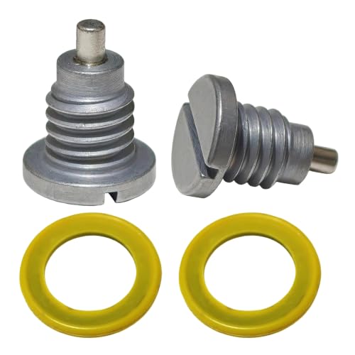 Image of 2 PCS 8M0058389 Magnetic Drain Screw for MerCruiser & Mercury Marine