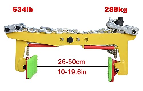 Pince à chaîne pour ardoise : solution de levage sans glissement
