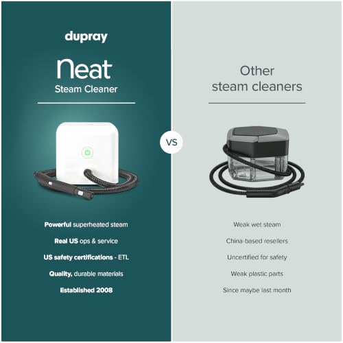 Dupray Neat Steam Cleaner for Home - Essential Pack | P...