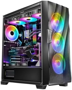 Centaurus Proton 2 Gaming Computer – Intel Core i9-14900K 5.7GHz 24-Core, 64GB DDR5 RAM, GeForce RTX 4090 24GB, 360mm Liquid Cooler, 2TB NVMe SSD, Win11 PRO, WiFi, 4K VR Gaming PC, ARGB