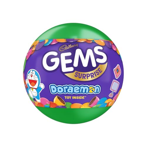 Cadbury Gems Surprise Chocolate Ball,14.69 Grams