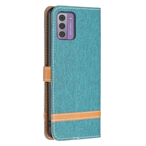 Coque Nokia G42 rabat König Design étui protection vert fonction support - 2
