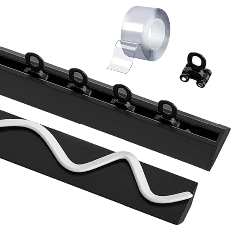 Plafond en aluminium sans perçage blanc 180cm pour cloison