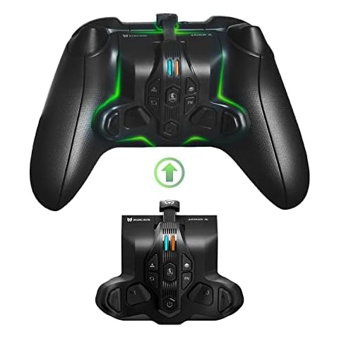 Wireless Back Button Strike Pack for Xbox Series X/S Controller, Controller Paddles Attachment for Xbox Series X/S|Xbox One|Switch|PC/PS4,(Black)Standard Version Cover
