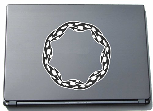 Laptop Skin Sticker Decal 150 mmx150 mm FUNKEN fuoco