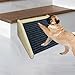 MYCENSE Dog Ramp Cat Ramp Low Angled Stair Non Slip Wooden Dog Slope Ladder Dogs Cat Climbing Stairs for Cars Truck Bed Sofa