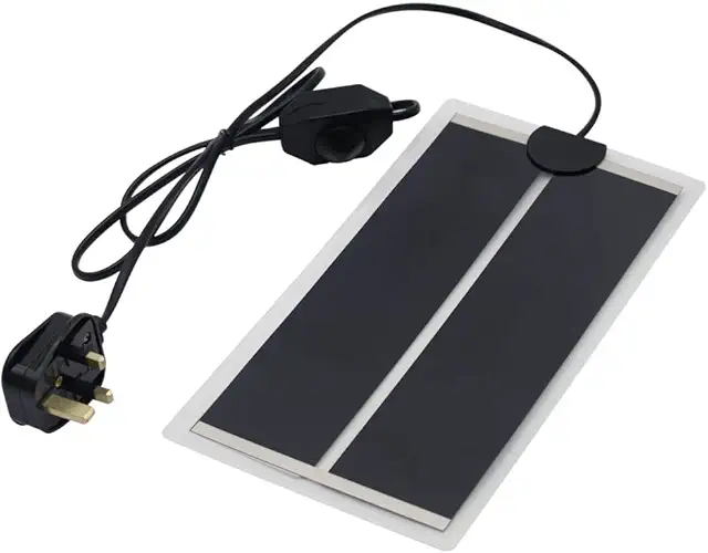 Adjustable Reptile Heating Mat - 7W Terrarium Heater Pad for Snakes, Turtles & Geckos