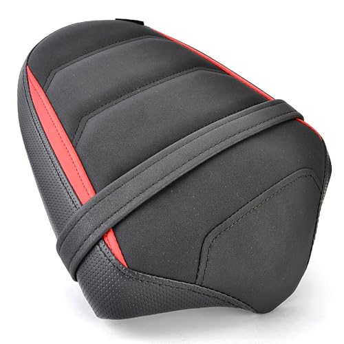 Asiento trasero para Daytona 660 sillín acabado premium con costuras reforzadas antidesgaste