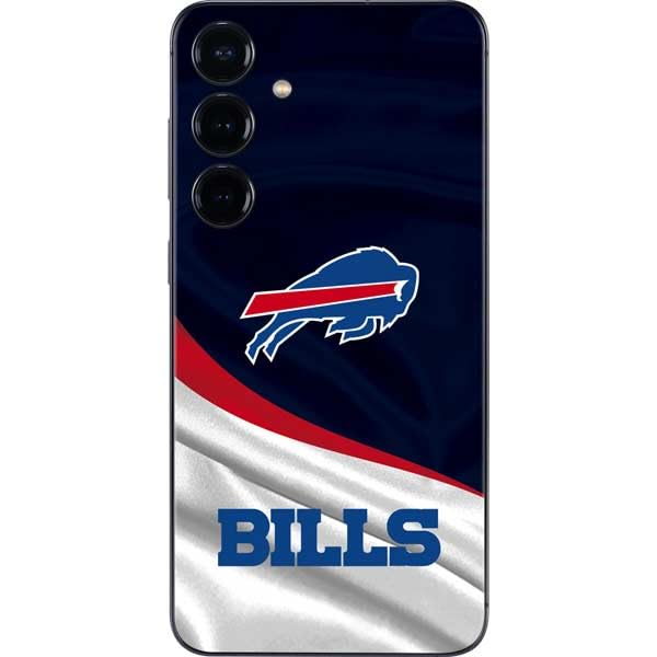 Skinit Decal Phone Skin Compatible with Galaxy S25 Plus - Officially Licensed NFL Buffalo Bills Design