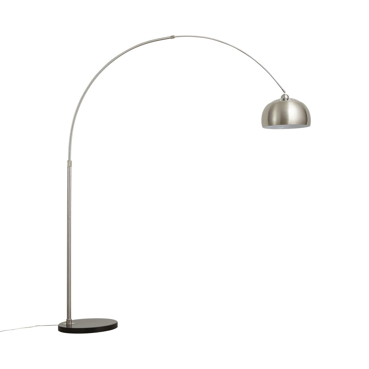 Qazqa Booglamp XXL - Lampada da terra arco Moderno - 1 luce - L 1700 mm - Acciaio - Moderno - Soggiorno