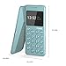 Punkt. MP02 4G LTE Minimalist Mobile Phone - Unlocked Cell Phone with Nano-SIM, Wi-Fi Hotspot, 2GB RAM+16GB Storage, Bluetooth, Digital Security, Multiband - Light Blue
