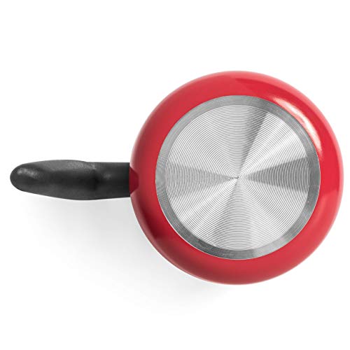 image for Essential Reserve e Red Enameled Aluminum Pitcher with Non-Stick Coati