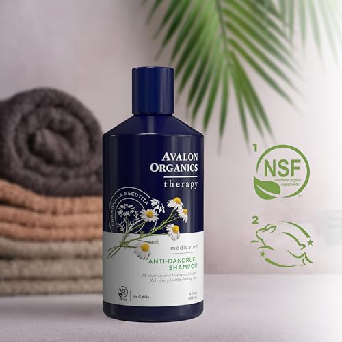 Avalon Organics 6.54749E+11 Therapy Medicated Anti-Dandruff Shampoo thumb #5
