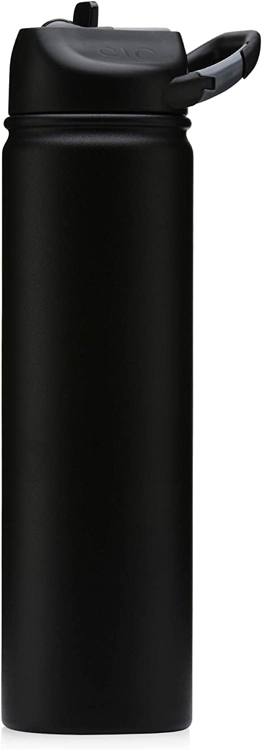 Seriously Ice Cold SIC 27oz Insulated Water Bottle Thermos, Premium Triple Layer Vacuum Stainless Steel, BPA Free Wide Mouth Lid with Carabiner Clip