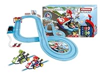 Carrera FIRST Nintendo Mario Kart Slot Car Raing Set, 2.9 Metres, With Flip Elements for Extra Fun, Suitable from 3 Years+