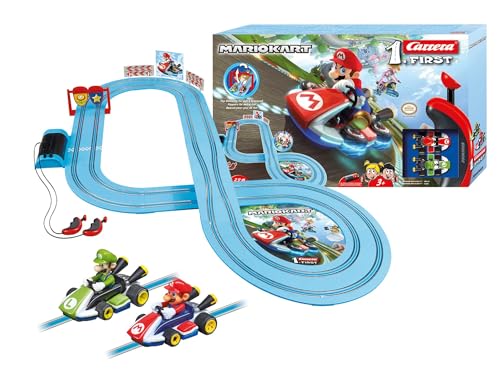 Carrera 20063028 FIRST Nintendo Mario Kart Rennstrecken-Set I 2,9m elektrische...