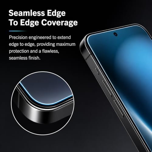 Image of Premium Tempered Glass for Google Pixel 8a 5G | Edge-to-Edge Protection | 9H Military Grade Hardness | Bubble-Free & Case Friendly HD Clear Screen Protector