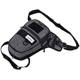 TANAX タナックス モトフィズ バイク用ホルスターバッグ ライディングホルスター グレー 2.8-4.6L 4WAY仕様 MFK-7005