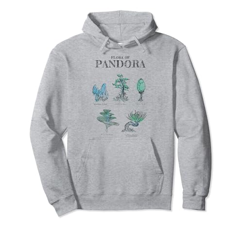 Avatar Floral Of Pandora Textbook Sketches Pullover Hoodie